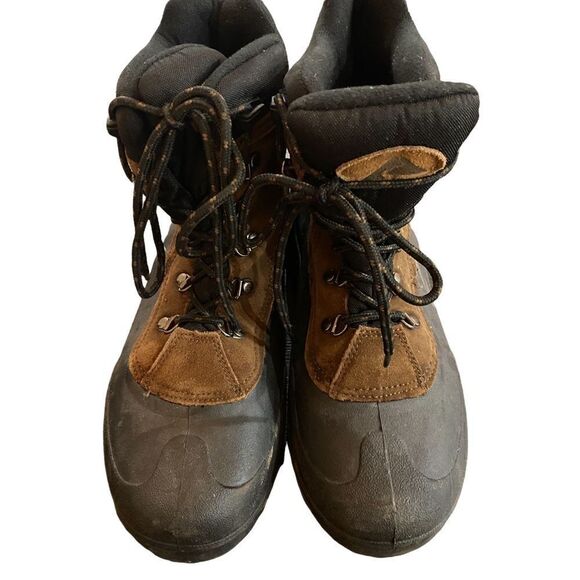 Ozark Trails hiking boots high top size 9 leather style MNOT 4390502 insulated - Picture 4 of 5